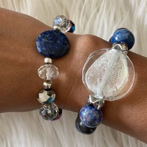 Lapis sodalite stretch bracelet